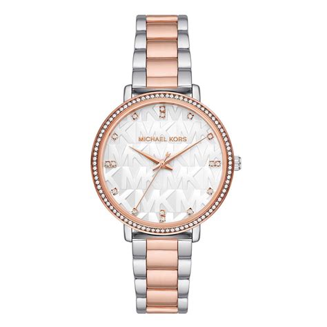 michael kors pyper rose gold tone leather watch|Michael Kors Women's Rose Gold.